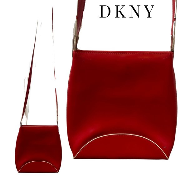 Dkny Handbags - DKNY Crossbody red bag